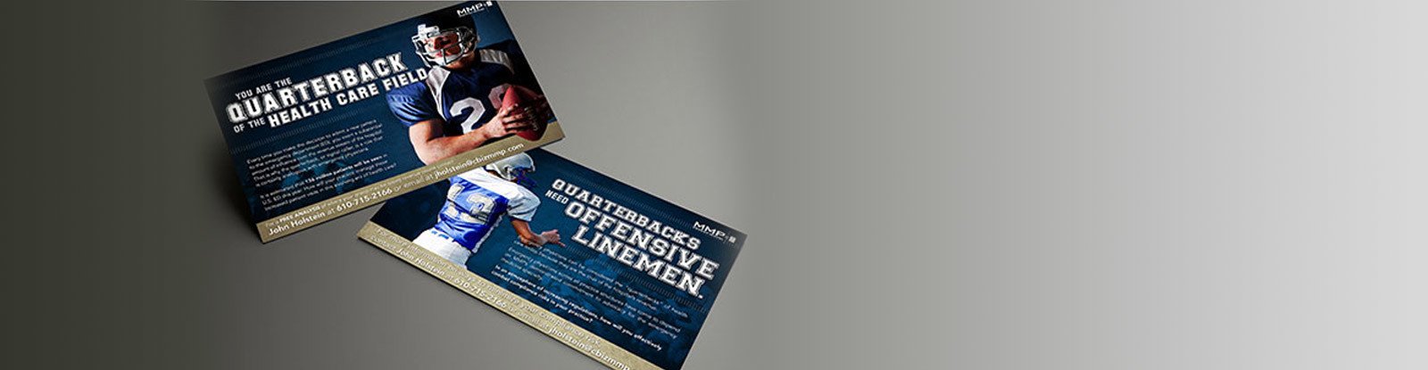 Direct mail marketing postcards and letters ready for delivery - San Diego