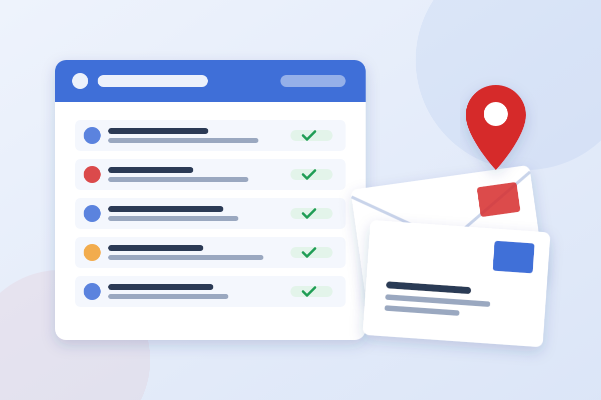 Business and consumer mailing list data for direct mail campaigns - San Diego
